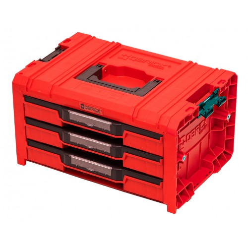 Qbrick System Pro Drawer 3 Toolbox 2.0 Expert RED